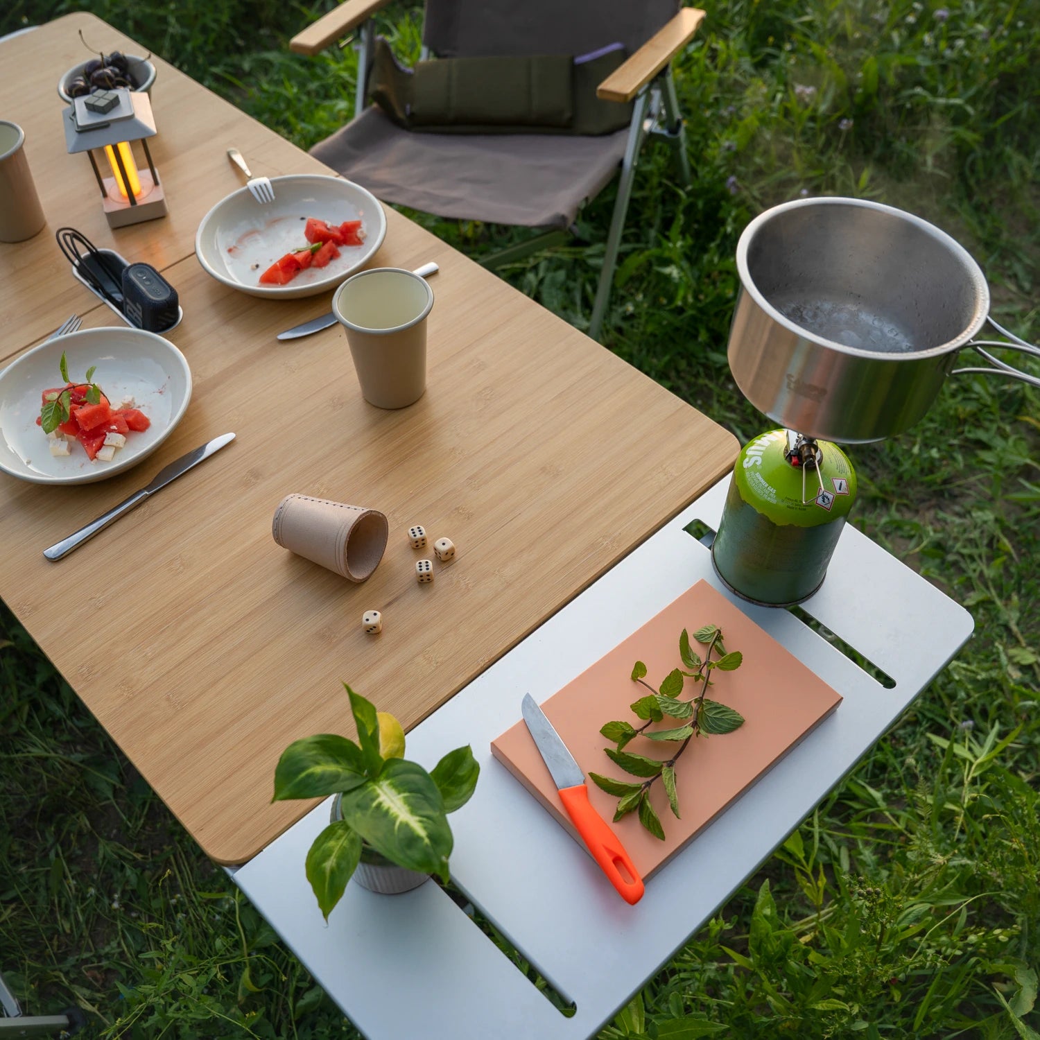 AMA dine Campingtisch-Set