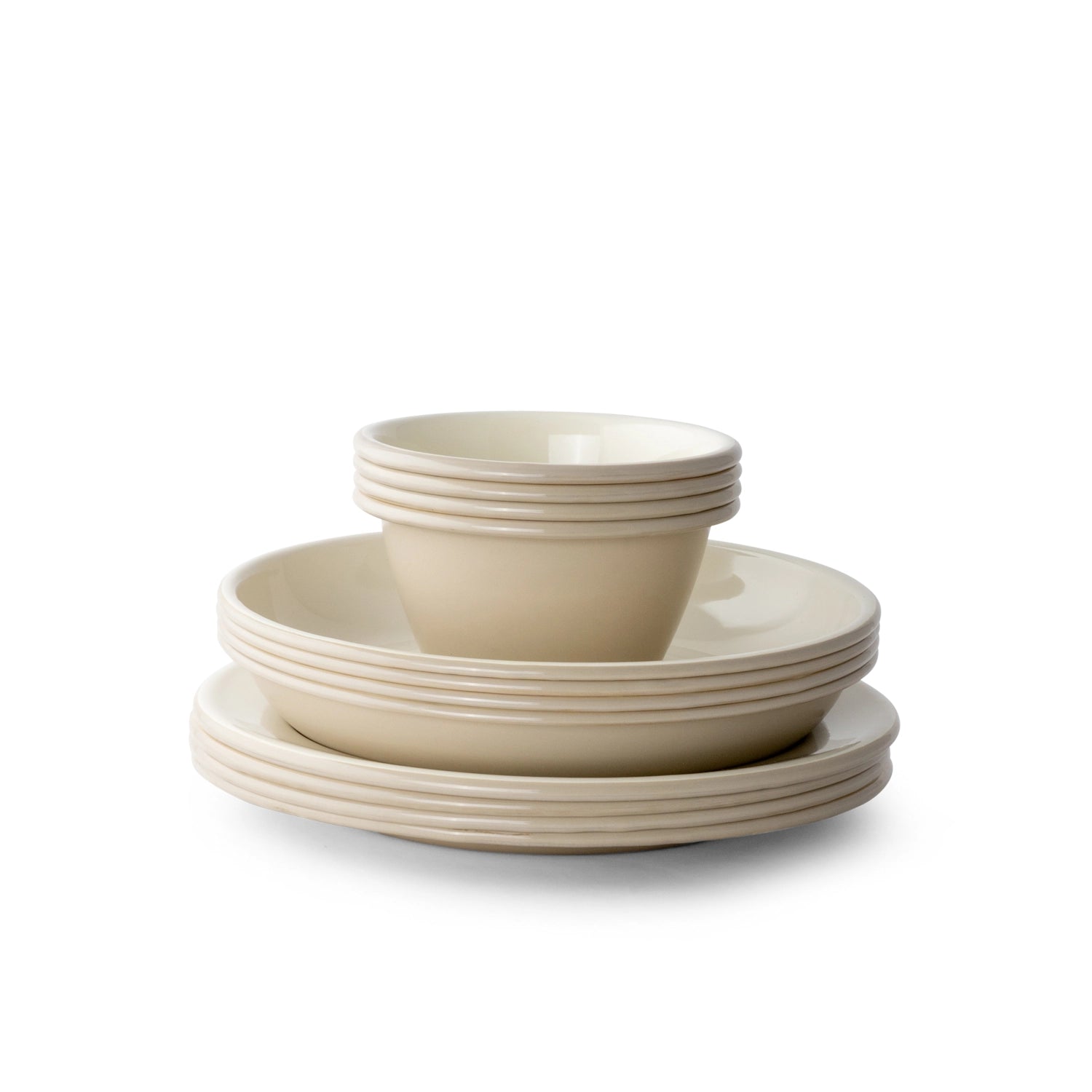 LUVA Emaillegeschirr-Set mit Pastateller