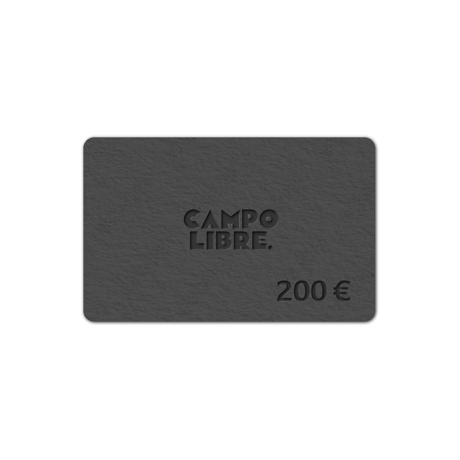 Campo Libre gift voucher