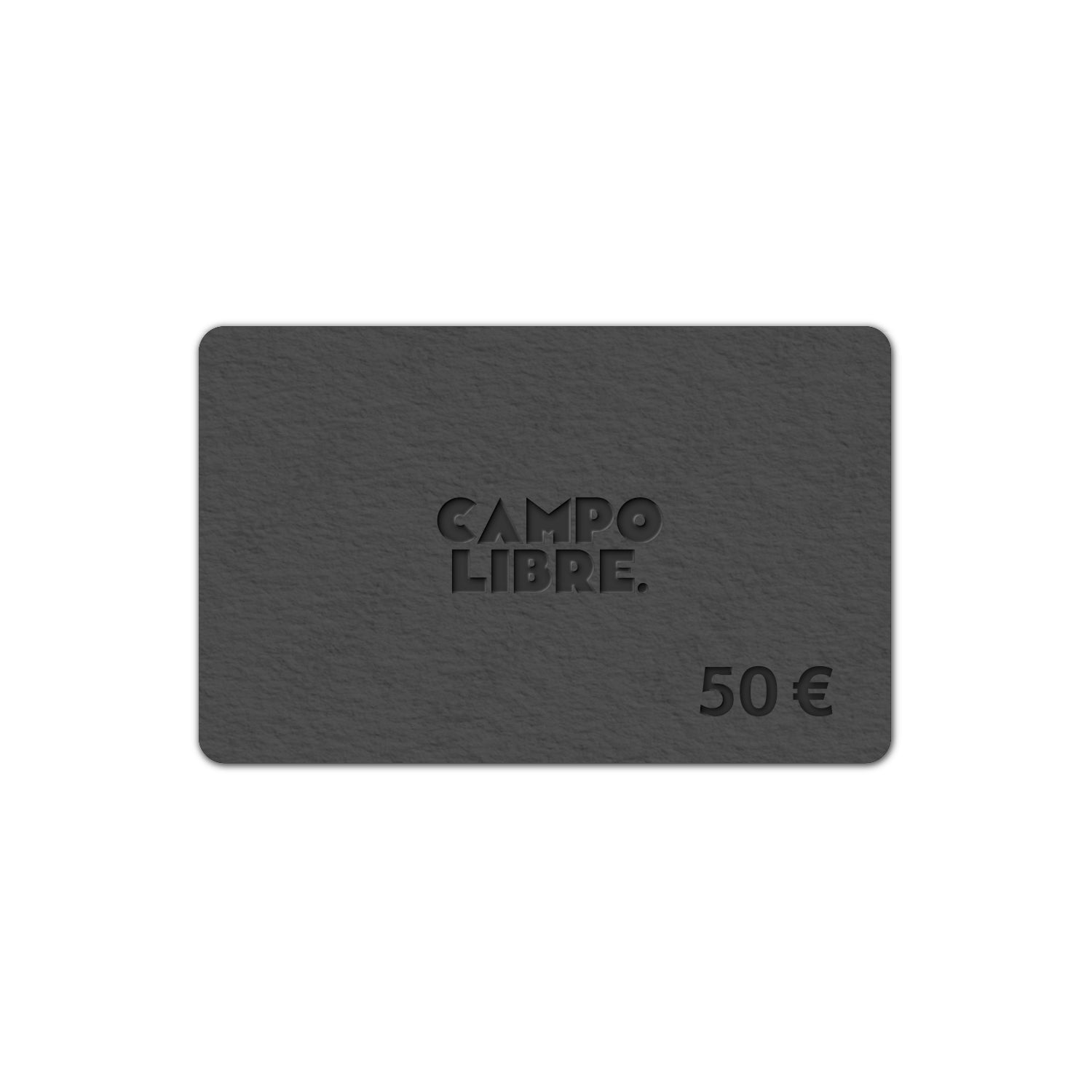 Campo Libre gift voucher