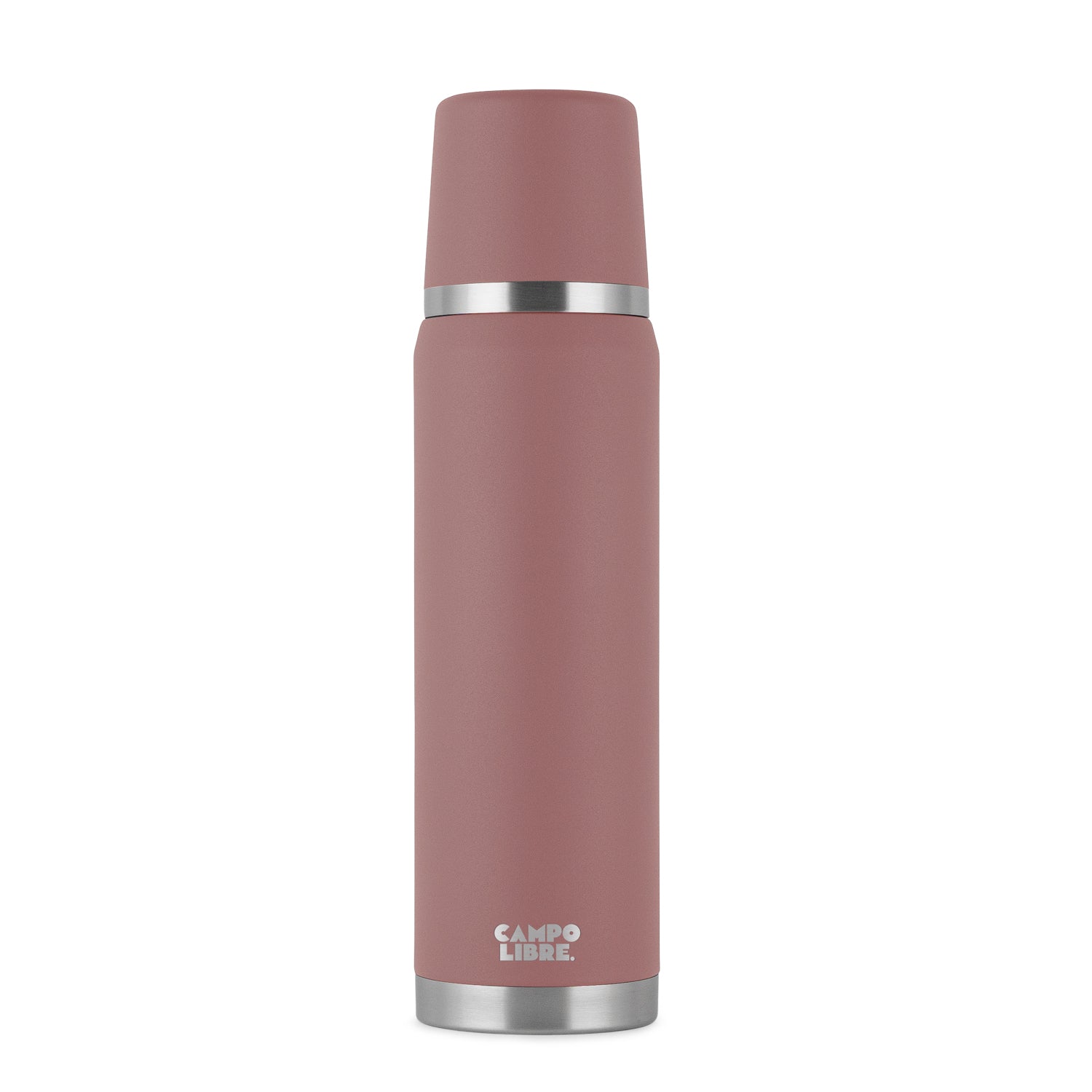 Theramic - Thermosfles 600 ml van roestvrij staal met dubbelwandige keramische coating aan de binnenkant. Kleur: wit Theramic - Thermosfles 600 ml van roestvrij staal met dubbelwandige keramische coating aan de binnenkant. Kleur: wit